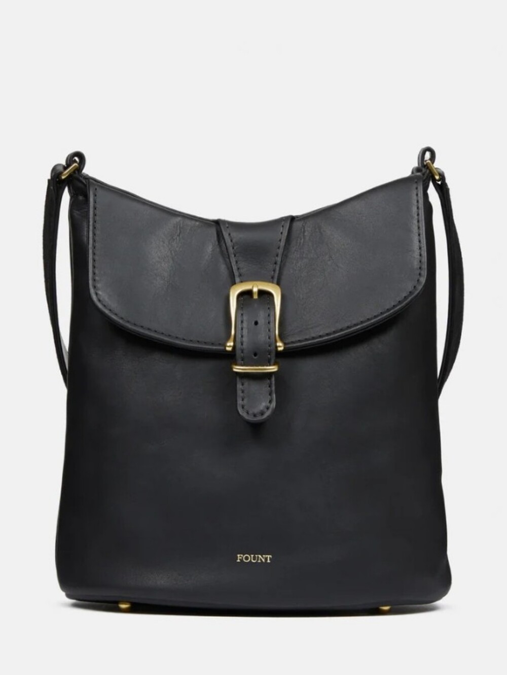 Fount Arlington Shoulder Bag In Onyx